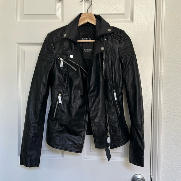 Barneys New York Jackets & Blazers - BRAND NEW Barneys Original Leather Jacket